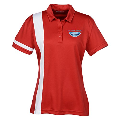 Side Stripe Performance Polo - Ladies' Main Image