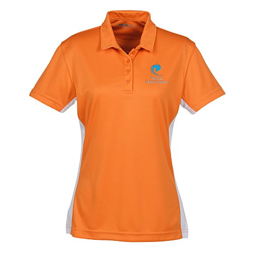 Side Swipe Colorblock Performance Polo - Ladies' Main Image