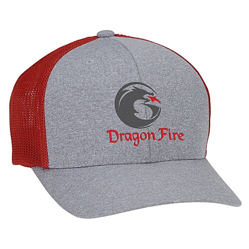 Flexfit Melange Trucker Mesh Back Cap Main Image