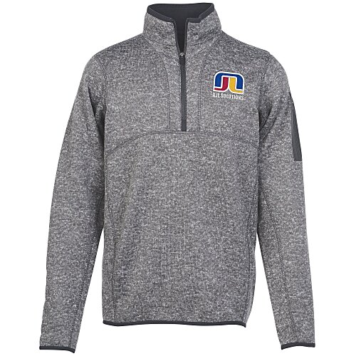 Antigua Fortune Heather Fleece Pullover - Men's Main Image