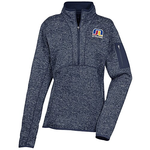 Antigua Fortune Heather Fleece Pullover - Ladies' Main Image