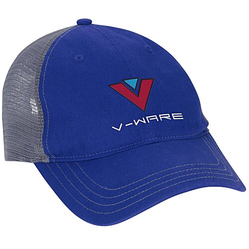 Richardson Washed Mesh Back Trucker Cap Main Image