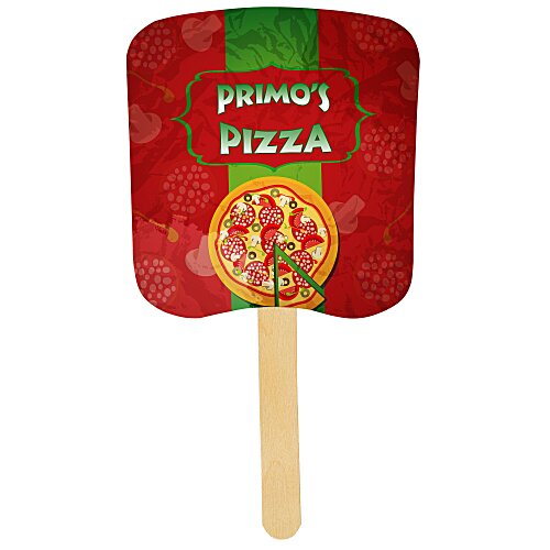 Mini Hand Fan - Slice - Full Color - 24 hr Main Image