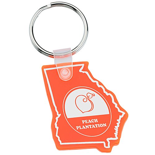 Georgia Soft Keychain - Translucent Main Image