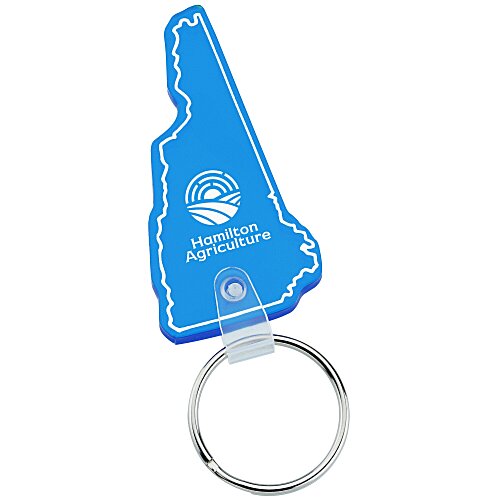 New Hampshire Soft Keychain - Translucent Main Image