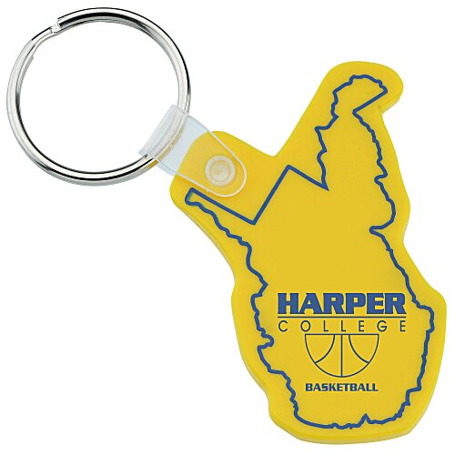 West Virginia Soft Keychain - Opaque Main Image