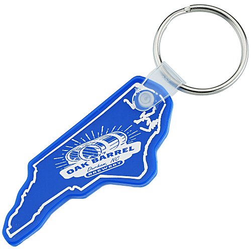 North Carolina Soft Keychain - Opaque Main Image