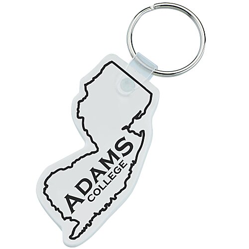 New Jersey Soft Keychain - Opaque Main Image