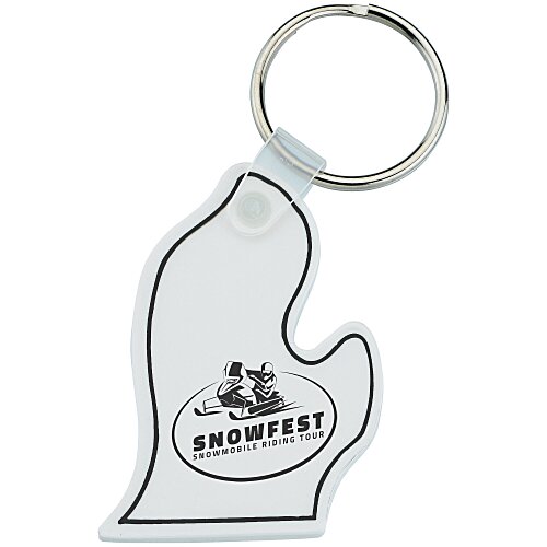 Michigan - Lower Soft Keychain - Opaque Main Image