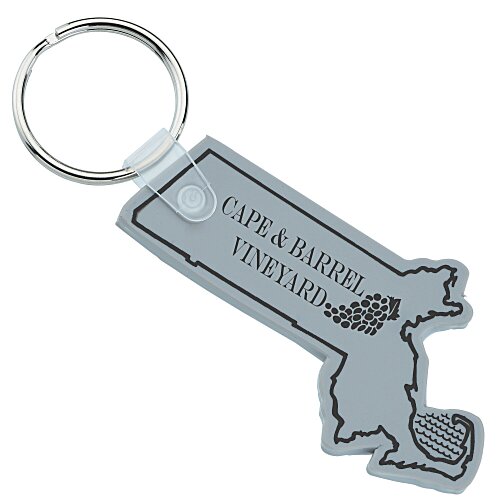 Massachusetts Soft Keychain - Opaque Main Image
