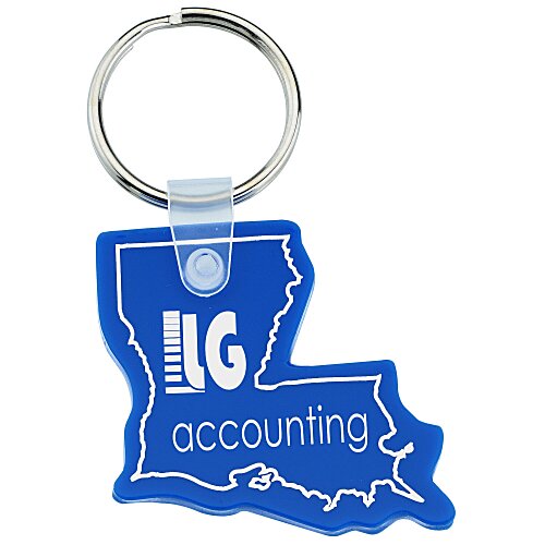 Louisiana Soft Keychain - Opaque Main Image