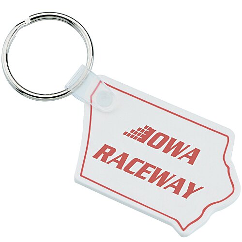 Iowa Soft Keychain - Opaque Main Image
