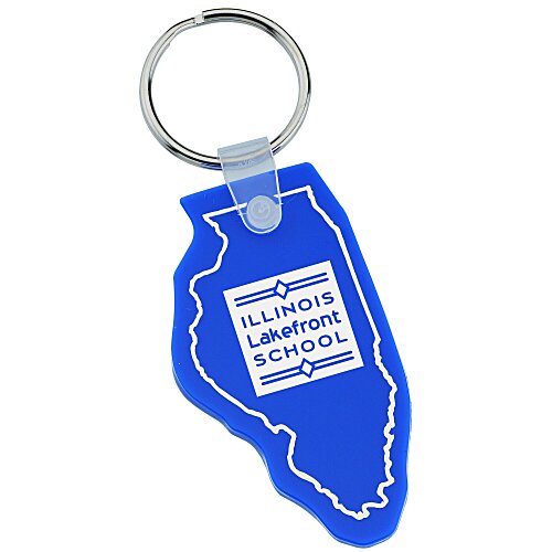Illinois Soft Keychain - Opaque Main Image