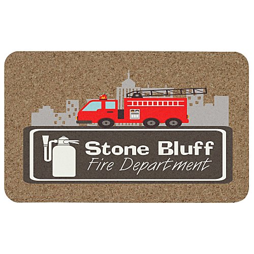 Cork Coaster - Rectangle - Full Color Main Image