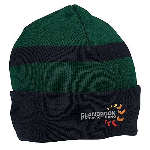 Two-Tone Cuffed Beanie Main Image