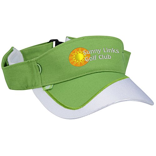 Fairway Wicking Golf Visor with Tee Holder Main Image