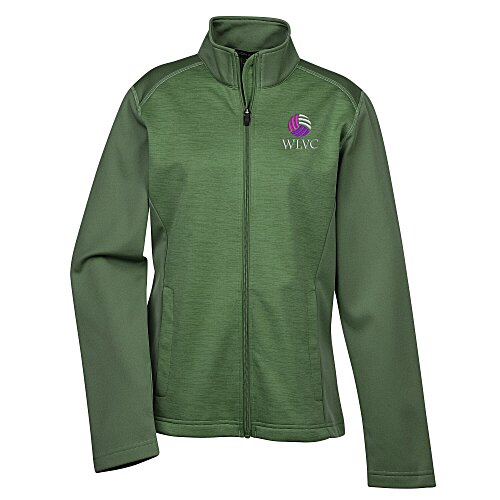 Newbury Colorblock Melange Fleece Jacket - Ladies' Main Image