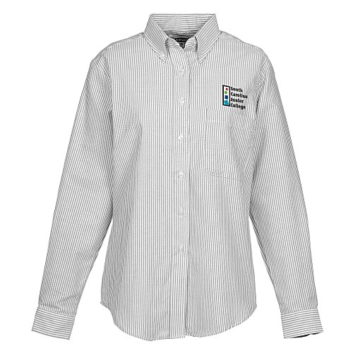 Easy Care Stripe Oxford Shirt - Ladies' Main Image