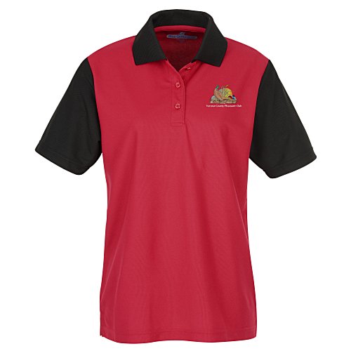 Industrial Colorblock Polo - Ladies' Main Image