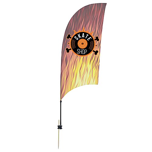 Outdoor Value Razor Sail Sign - 7-1/2' - One Sided Main Image