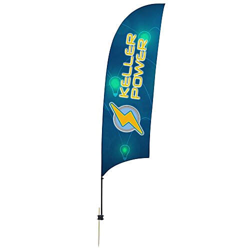 Outdoor Value Razor Sail Sign - 10-1/2' - One Sided Main Image
