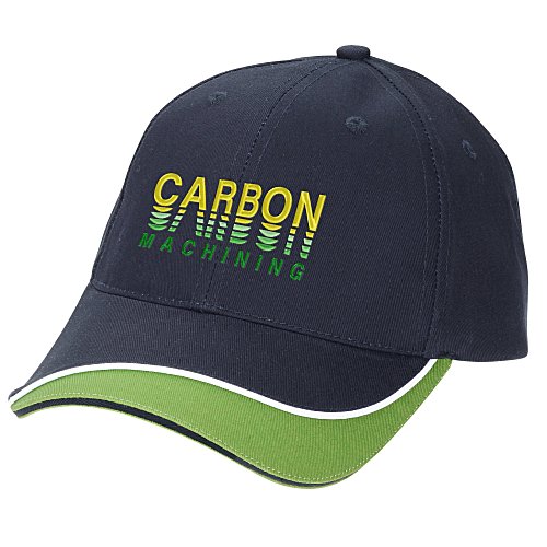 Stream Piping Cap - Navy Main Image