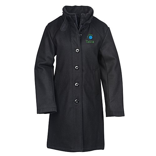 Melton Wool Blend Town Coat - Ladies' Main Image