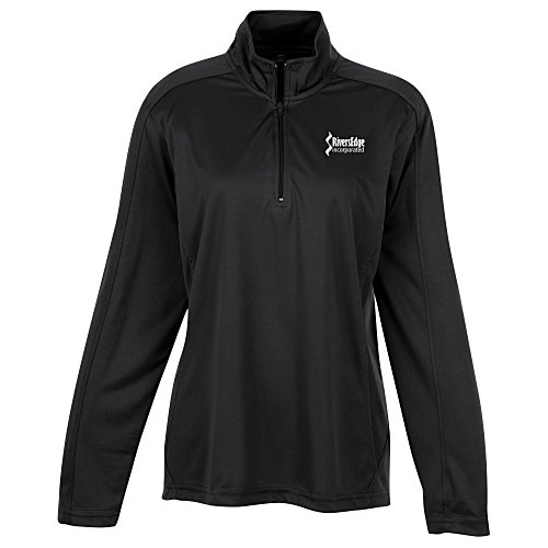 3.8 oz. Performance 1/4-Zip Pullover - Ladies' - Screen Main Image
