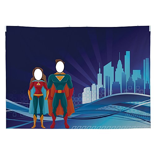 10' Event Tent Interactive Face Cut Out Wall Main Image