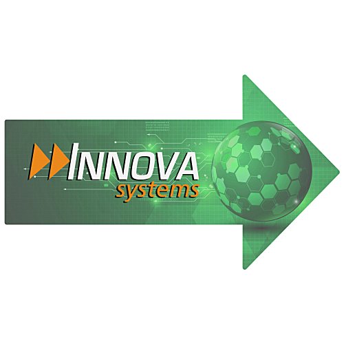 Surface Grip Indoor Removable Graphics - Arrow - 72" x 42" Main Image