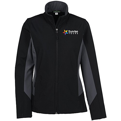 Crossland Colorblock Soft Shell Jacket - Ladies' - 24 hr Main Image