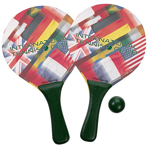 Beach Pong Paddle Set - 13" x 7" Main Image