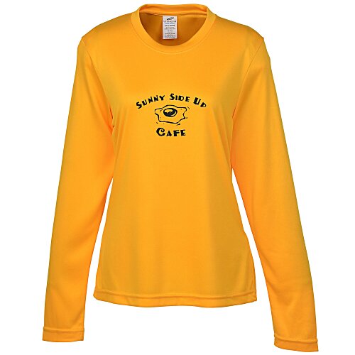 Cool & Dry Basic Performance Long Sleeve Tee - Ladies' - Screen Main Image