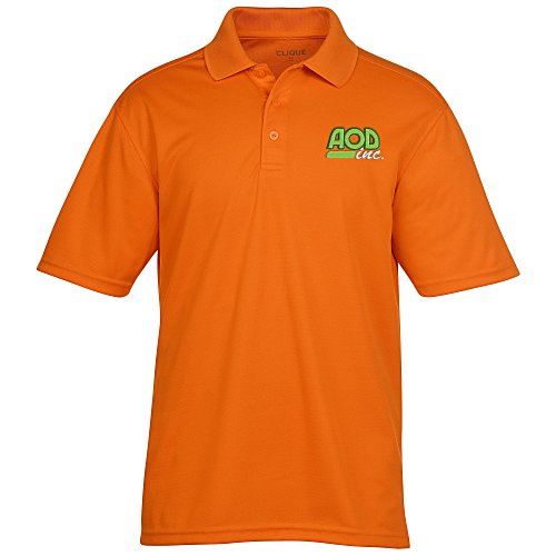 Spin Dye Pique Polo - Men's - Embroidered Main Image