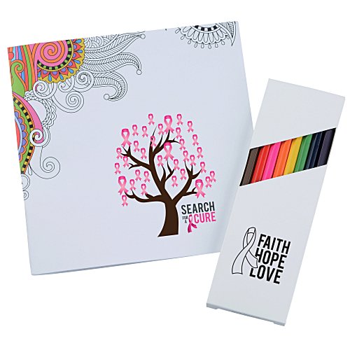 Coloring Book & Pencil Set - 24 hr Main Image