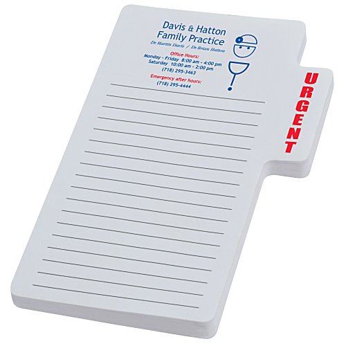 Souvenir Memo Tabs Sticky Notepad - 50 sheet Main Image