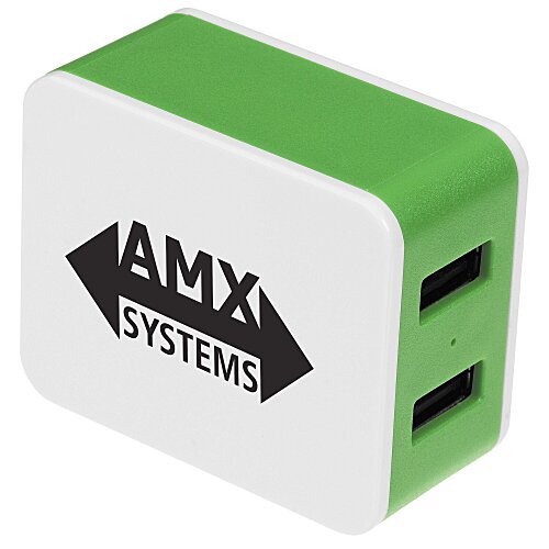 2 Port USB Folding Wall Charger Main Image