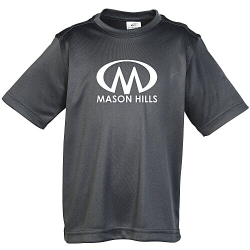 Cool & Dry Basic Performance Tee - Youth - Screen Main Image
