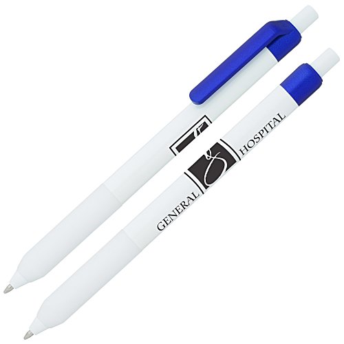 Alamo Pen - White - Metallic Main Image