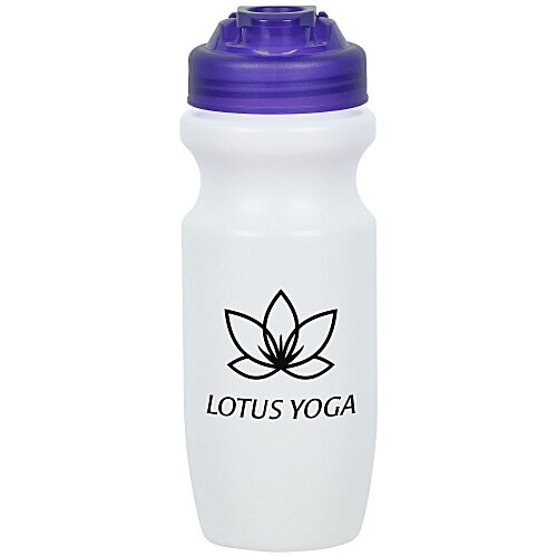 Move-It Bike Bottle with Flip Lid - 20 oz - Translucent Main Image