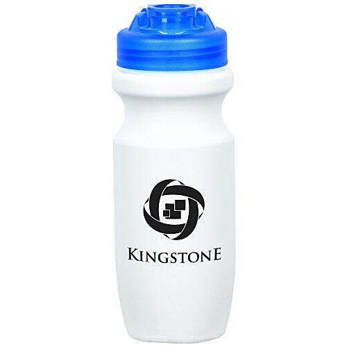 Move-It Bike Bottle with Flip Lid - 20 oz - White Main Image
