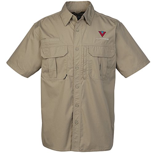 DRI DUCK Utility Short Sleeve Ripstop Shirt Main Image