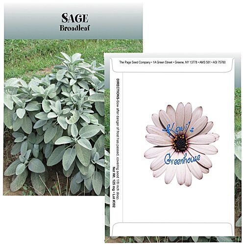 Standard Series Seed Packet - Sage Main Image
