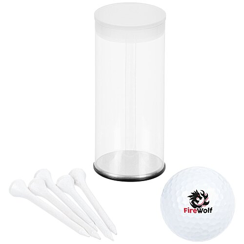 Golf Ball and Tee Tube Main Image
