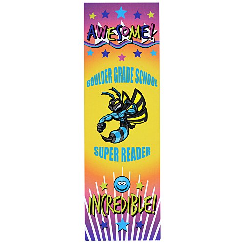 Super Kid Bookmark - Wow Words Main Image