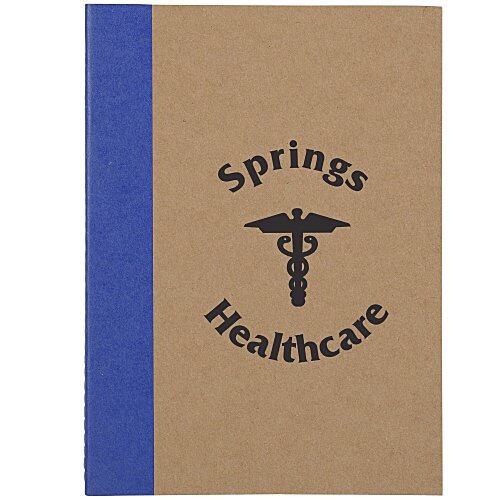 Two-Tone Stitched Notebook - 24 hr Main Image