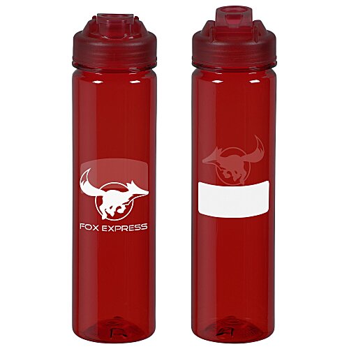 PolySure Revive Water Bottle with Flip Lid - 24 oz - ID Main Image