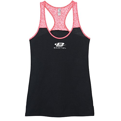 Colorblock Racerback Tank Top Main Image