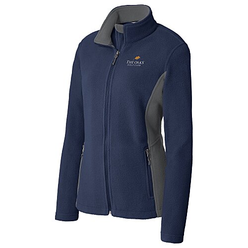 Colorblock Fleece Jacket - Ladies' Main Image