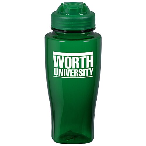 PolySure Twister Water Bottle with Flip Lid - 24 oz Main Image